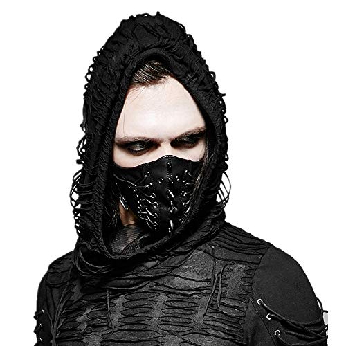 Punk Rave, Herren-Maske, Party, Streetwear, Hip Hop Rock, Persönlichkeit, cooler Stil, Halloween-Cospaly-Maske - - Einheitsgröße Punk Rave, Herren-Maske, Party, Streetwear, Hip Hop Rock, Persönlichkeit, cooler Stil, Halloween-Cospaly-Maske - - Einheitsgröße von Punk Rave
