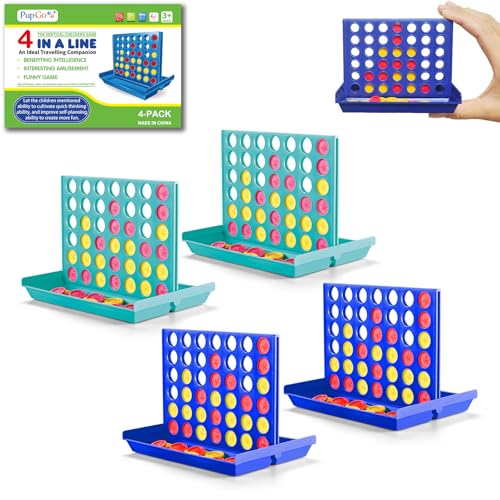 Pup Go Mini 4er-Pack Taschenformat 4-in-Einer-Reihe Brettspiel für Kinder - Reiseformat-Klassikspiel für Flugzeuge und Autos, Spaßiges und Spannendes Vierer-Spiel für Kinder von 3 bis 8 Jahren (Mini) Pup Go Mini 4er-Pack Taschenformat 4-in-Einer-Reihe Brettspiel für Kinder - Reiseformat-Klassikspiel für Flugzeuge und Autos, Spaßiges und Spannendes Vierer-Spiel für Kinder von 3 bis 8 Jahren (Mini) von Pup Go