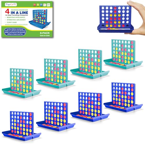 Pup Go Mini 8er-Pack Taschenformat 4-in-Einer-Reihe Brettspiel für Kinder - Reiseformat-Klassikspiel für Flugzeuge und Autos, Spaßiges und Spannendes Vierer-Spiel für Kinder von 3 bis 8 Jahren (Mini) Pup Go Mini 8er-Pack Taschenformat 4-in-Einer-Reihe Brettspiel für Kinder - Reiseformat-Klassikspiel für Flugzeuge und Autos, Spaßiges und Spannendes Vierer-Spiel für Kinder von 3 bis 8 Jahren (Mini) von Pup Go