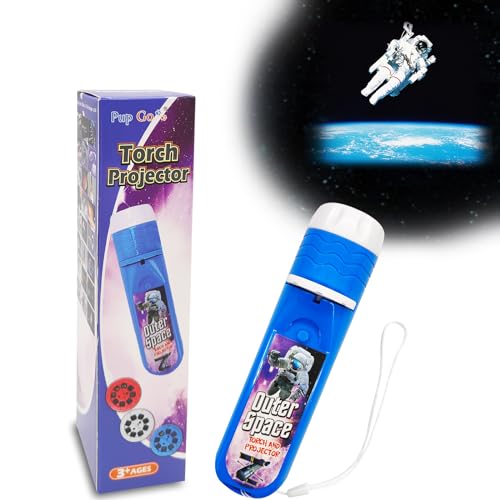 Pup Go Kinder Projektor Taschenlampe Weltraum und Universum mit 24 Bilder, Geschichte Diashow Beamer Spielzeuge für Kinder ab 3 Jahren, Wissenschaft Lehrreich Geschenk für Jungs und Mädchen Pup Go Kinder Projektor Taschenlampe Weltraum und Universum mit 24 Bilder, Geschichte Diashow Beamer Spielzeuge für Kinder ab 3 Jahren, Wissenschaft Lehrreich Geschenk für Jungs und Mädchen von Pup Go