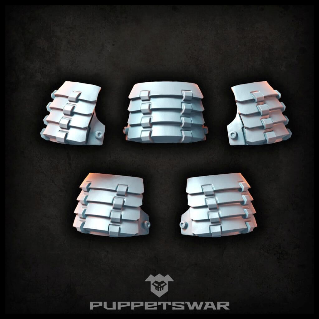 'Bushi Light Shoulder Pads' von Puppetswar