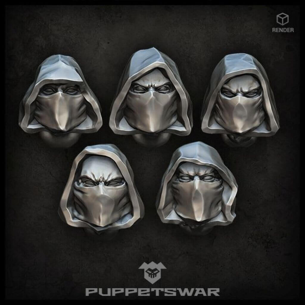 'Rangers Heads' von Puppetswar