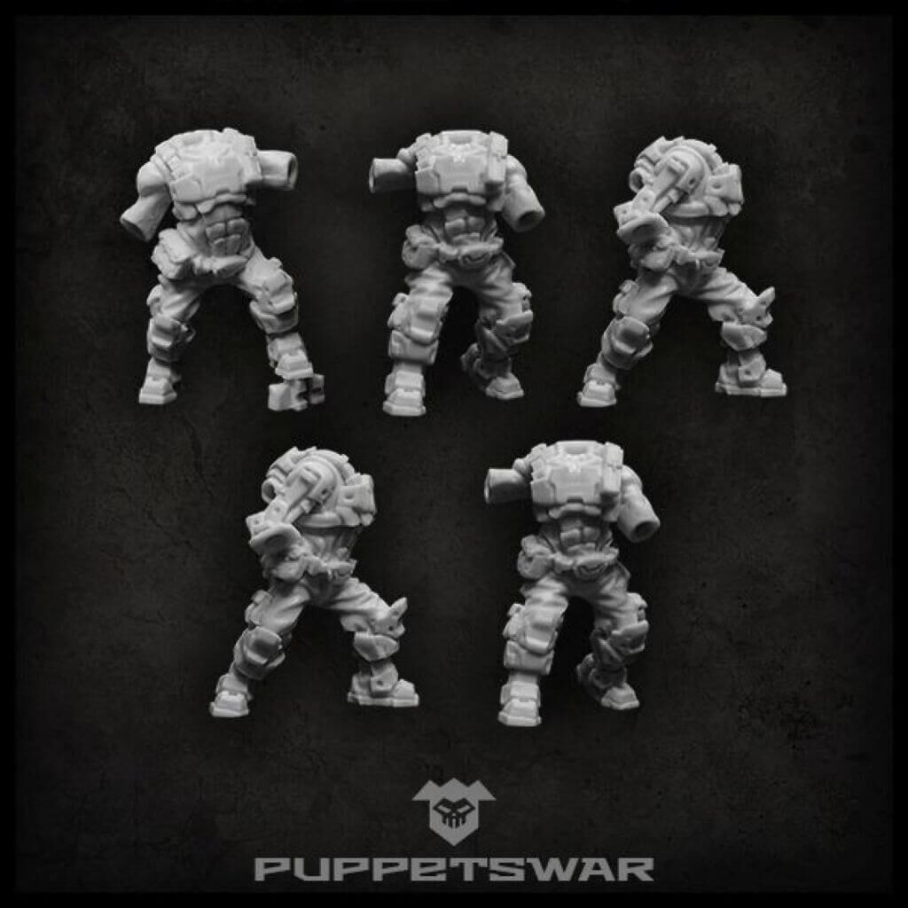 'Veteran Commandos Bodies' von Puppetswar