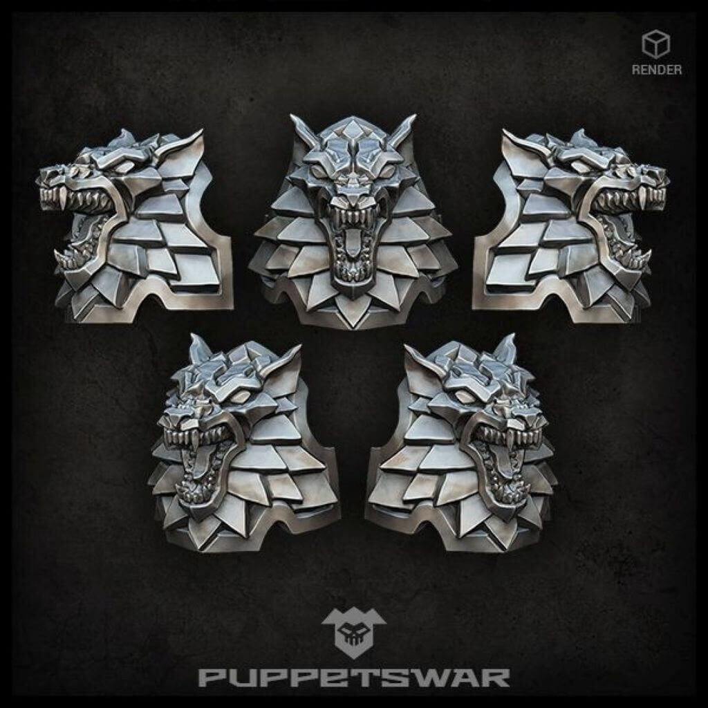 'Wolf Shoulder Pads' von Puppetswar