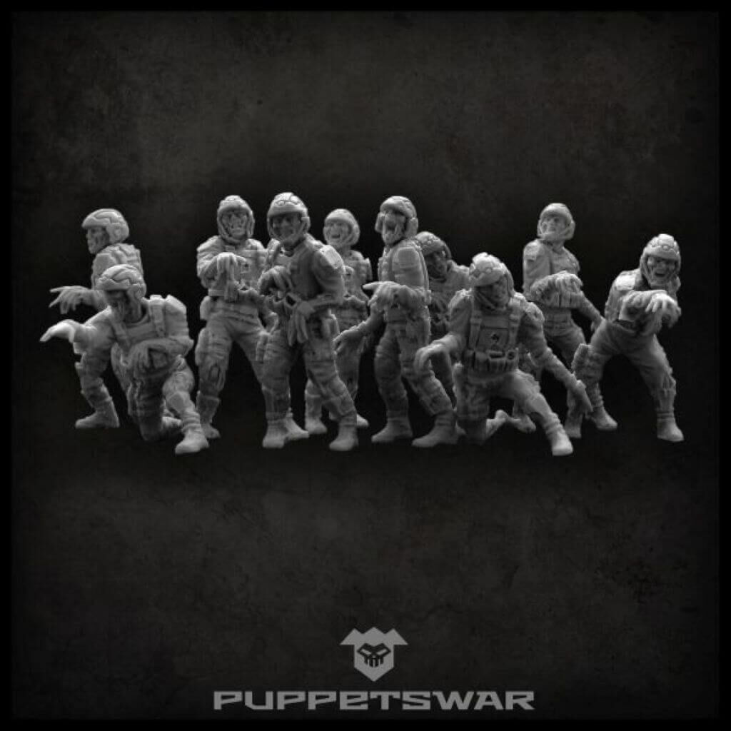 'Zombie Troopers' von Puppetswar