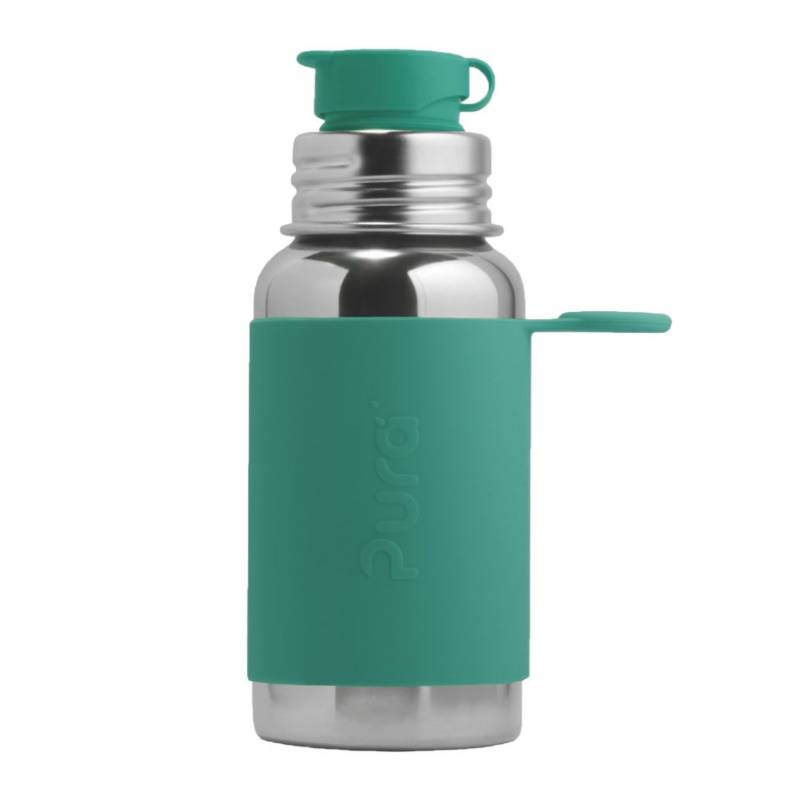 Pura Sport Edelstahl-Trinkflasche - 500ml - Mint von Pura