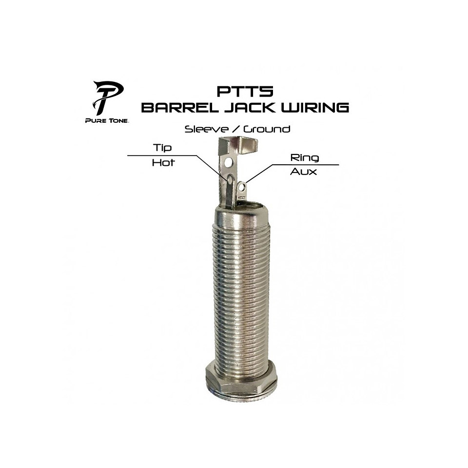 Pure Tone Multi Contact Output Jack Barrel Nickel Buchse Pure Tone Multi Contact Output Jack Barrel Nickel Buchse von Pure Tone