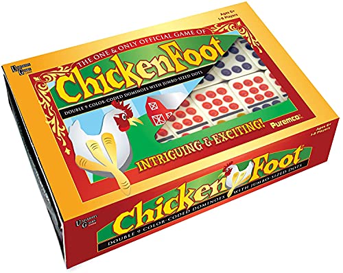 Chicken Foot Dominoes Game with Box by PureMCO by Puremco von Puremco