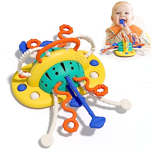 Purphy Montessori Spielzeug ab 1 Jahr, Spielzeug ab 1 Jahr, Motorikspielzeug Con Saugnapf, Babyschale Spielzeug Jungen Mädchen, Lernspiele für Babys und Kleinkinder ab 18+ Monaten von Purphy