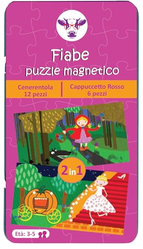 Purple Cow Märchen Magnetpuzzle - Aschenputtel, Rotkäppchen von Purple Cow