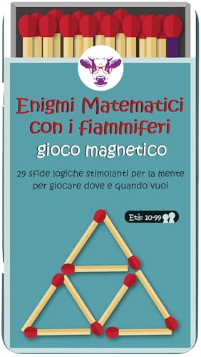 Purple Cow Mathematische Rätsel mit Streichhölzern - Magnetspiel von Purple Cow