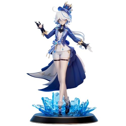 Focalors Furina Figur Modell Anime Focalors Actionfigur 28 cm PVC Cartoon Charakter Stehposition Statue Sammlung Dekorationen von Puruuige