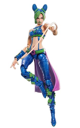Jolyne Cujoh Figure Bizarre Adventure Popular Anime Cartoon Characters Jolyne Cujoh Statue Collectibles Model Figure Toys Ornaments 6.3 Inches For Fans von Puruuige