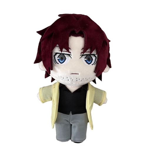 Puruuige BSD Plüschkissen, Puppe, Anime-Charaktere, Oda Sakunosuke, Anime-Cartoon, niedlich, gefüllt, weich für Fans Puruuige BSD Plüschkissen, Puppe, Anime-Charaktere, Oda Sakunosuke, Anime-Cartoon, niedlich, gefüllt, weich für Fans von Puruuige