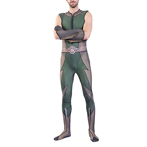 Puruuige The Boys Cosplay Costume Set The Deep Cosplay Outfits Set Cartoon Jumpsuit Bodysuits for Kids Adult von Puruuige