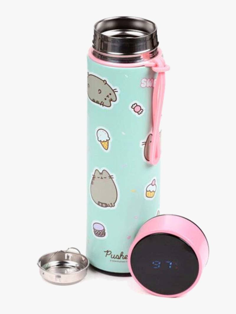 Pusheen The Cat Warm & Kalt Digitale Thermometerflasche 450 ml, Sweets Pusheen The Cat Warm & Kalt Digitale Thermometerflasche 450 ml, Sweets von Pusheen