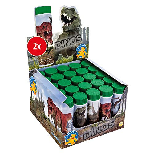 PUSTEFIX Seifenblasen Set I 50 x Klassik 42ml Dinos I Bubbles Made in Germany I Party Seifenblasen für Kinder-Geburtstag, Hochzeit, Standesamt, Polterabend I 50 x 42 ml Vorteilspack PUSTEFIX Seifenblasen Set I 50 x Klassik 42ml Dinos I Bubbles Made in Germany I Party Seifenblasen für Kinder-Geburtstag, Hochzeit, Standesamt, Polterabend I 50 x 42 ml Vorteilspack von Pustefix