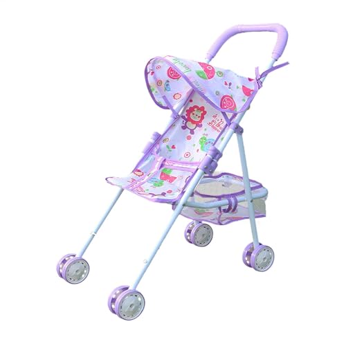 Puppenwagen, Zusammenklappbar Puppenwagen Für Kleinkinder | Puppenbuggy Als Rollenspiel | Kinderspielzeug-Kinderwagen Für Babypuppen | Geeignet Für Kinder Ab 3 Jahren Puppenwagen, Zusammenklappbar Puppenwagen Für Kleinkinder | Puppenbuggy Als Rollenspiel | Kinderspielzeug-Kinderwagen Für Babypuppen | Geeignet Für Kinder Ab 3 Jahren von Puwaiio
