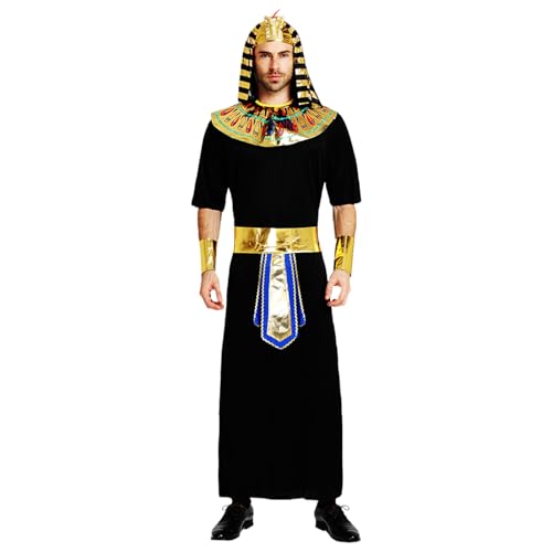 Puwaiio Ägyptisches Kostüm für Damen – Festtagsverkleidungen | Cosplay-Outfit für Erwachsene, Halloween, Themen-Events, Bühnenaufführung, Maskerade, Karneval, Schule, Geburtstagsfeier von Puwaiio