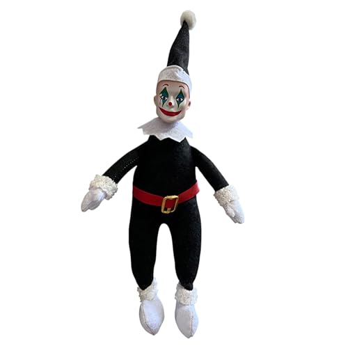 Puwaiio Gefülltes Halloween Spielzeug - Kürbis Clown Kuschelpuppe,Sanftes Plüschkuscheltier Deko Für Mädchen Fest Geburtstag Halloween Feier von Puwaiio