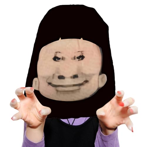 Puwaiio Halloween-Gesichtsbedeckung für Erwachsene, humorvolle 3D-Gesichtsbedeckung für Kinder, Halloween, atmungsaktive Kopfbedeckung, Partyzubehör für Männer und Frauen, Reiten, Radfahren, Abenteuer Puwaiio Halloween-Gesichtsbedeckung für Erwachsene, humorvolle 3D-Gesichtsbedeckung für Kinder, Halloween, atmungsaktive Kopfbedeckung, Partyzubehör für Männer und Frauen, Reiten, Radfahren, Abenteuer von Puwaiio