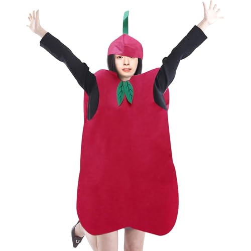 Puwaiio Obst Kostüm Erwachsene | Niedliches Cosplay Kostüm,Niedliches Cosplay Verkleidung Outfit, Atmungsaktive Kleidung Für Karneval Themenparty Rollenspiel Puwaiio Obst Kostüm Erwachsene | Niedliches Cosplay Kostüm,Niedliches Cosplay Verkleidung Outfit, Atmungsaktive Kleidung Für Karneval Themenparty Rollenspiel von Puwaiio