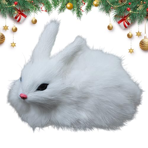 Puwaiio Plüsch Hase Puppe - Weiche Plüsch Figur Für Tischdekoration,Kollektionsstück Wohnaccessoire Kuscheltier Für Kinder Jugendliche Erwachsene von Puwaiio