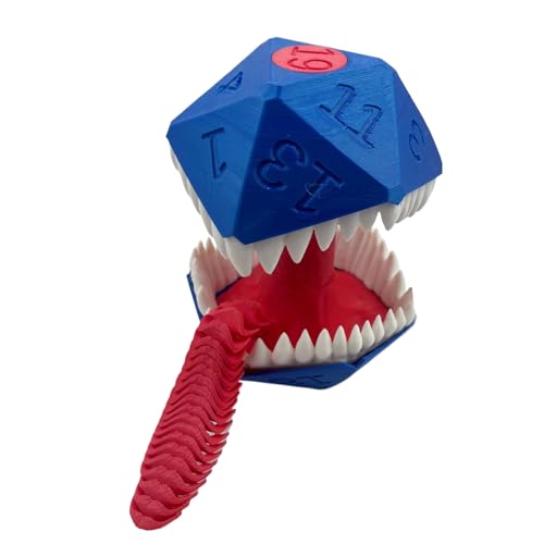 Puwaiio Würfelturm 3D-Druck,Würfelroller | Rollenspielzubehör Mit Großer Zungenform Für Familientisch Wohnzimmerparty Gesellschaftsabend Puwaiio Würfelturm 3D-Druck,Würfelroller | Rollenspielzubehör Mit Großer Zungenform Für Familientisch Wohnzimmerparty Gesellschaftsabend von Puwaiio