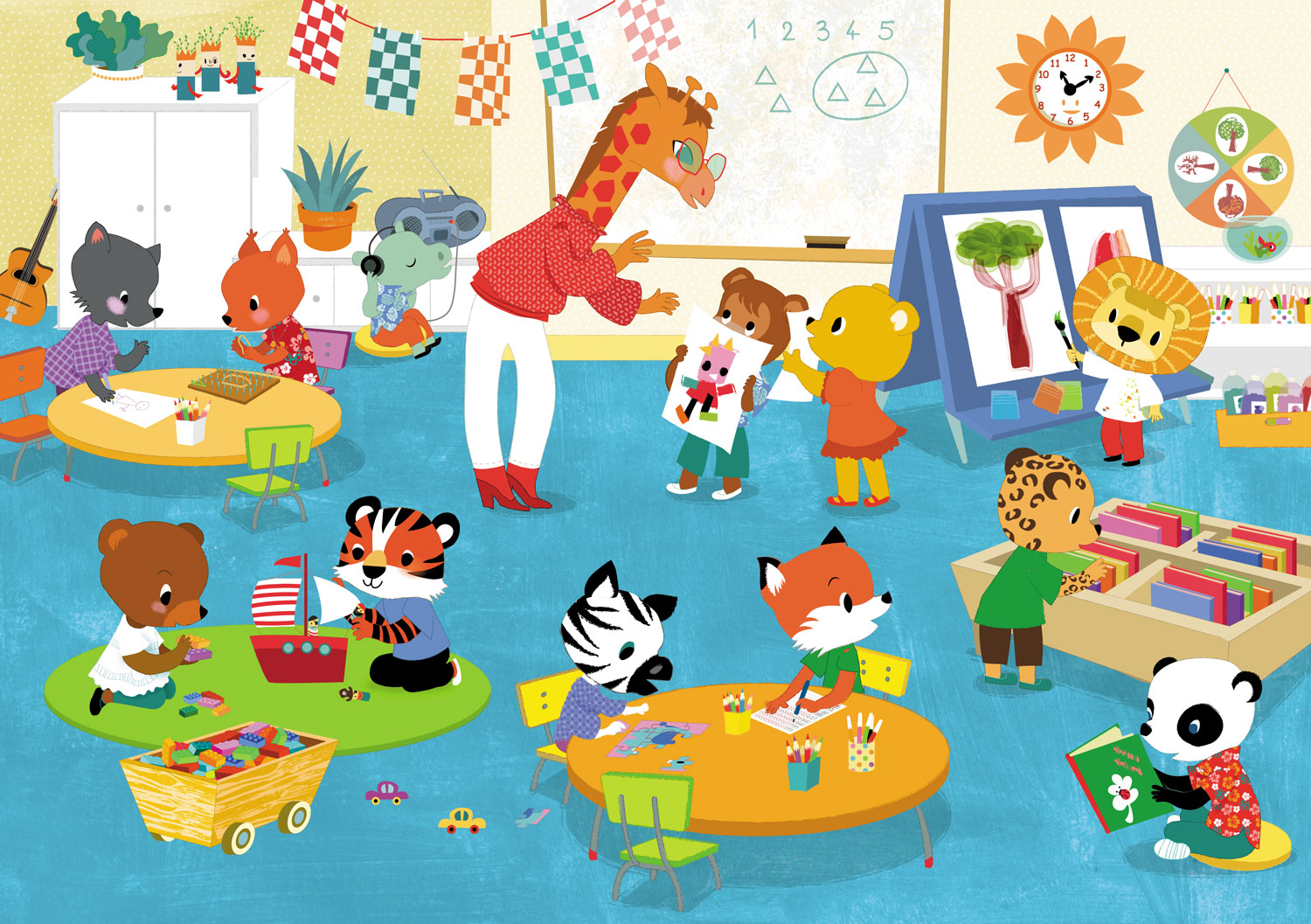 Puzzle Michèle Wilson Handgeschnittenes Holzpuzzle - Long Live Nursery School 12 Teile Puzzle Puzzle-Michele-Wilson-K103-12 Puzzle Michèle Wilson Handgeschnittenes Holzpuzzle - Long Live Nursery School 12 Teile Puzzle Puzzle-Michele-Wilson-K103-12 von Puzzle Michèle Wilson
