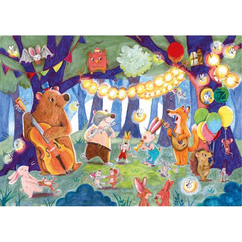 Puzzle Michèle Wilson Handgeschnittenes Holzpuzzle - Konzert In Den Wäldern 24 Teile Puzzle Puzzle-Michele-Wilson-K1306-24 Puzzle Michèle Wilson Handgeschnittenes Holzpuzzle - Konzert In Den Wäldern 24 Teile Puzzle Puzzle-Michele-Wilson-K1306-24 von Puzzle Michèle Wilson