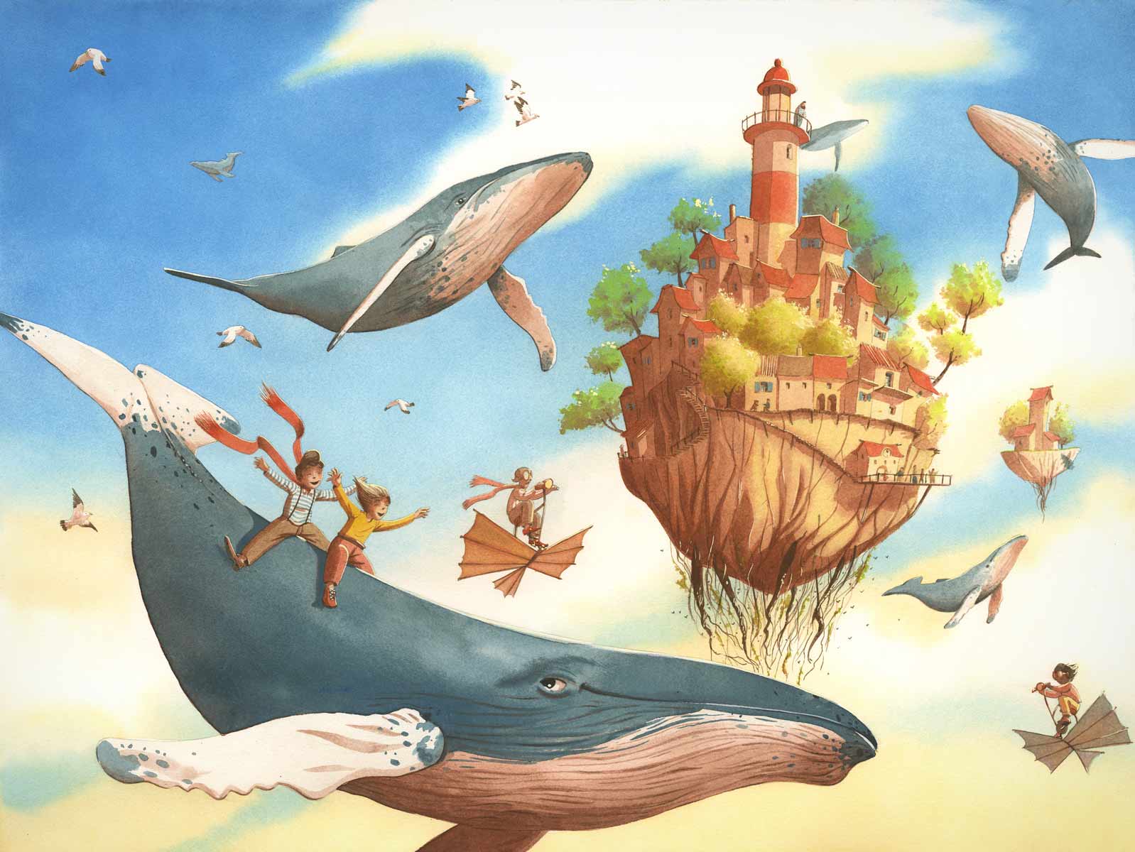 Puzzle Michèle Wilson Handgeschnittenes Holzpuzzle - Odysee Fantastique 50 Teile Puzzle Puzzle-Michele-Wilson-K863-50 von Puzzle Michèle Wilson