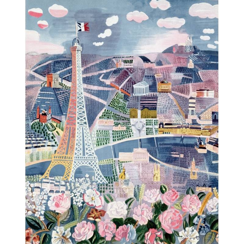 Puzzle Michèle Wilson Handgeschnittenes Holzpuzzle - Raoul Dufy - Paris In Spring 24 Teile Puzzle Puzzle-Michele-Wilson-K25-24 von Puzzle Michèle Wilson