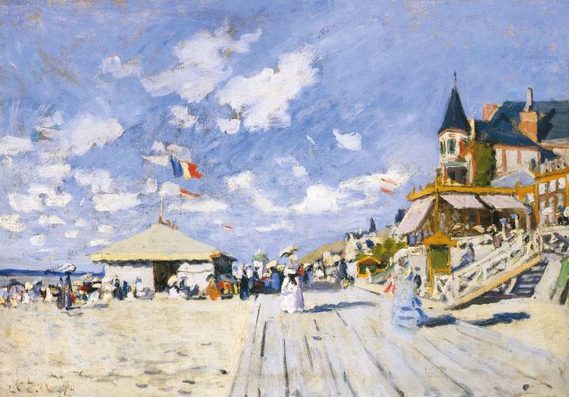 Puzzle Michèle Wilson Handgeschnittenes Holzpuzzle - Sur Les Planches De Trouville, Claude Monet 250 Teile Puzzle Puzzle-Michele-Wilson-A998-250 von Puzzle Michèle Wilson