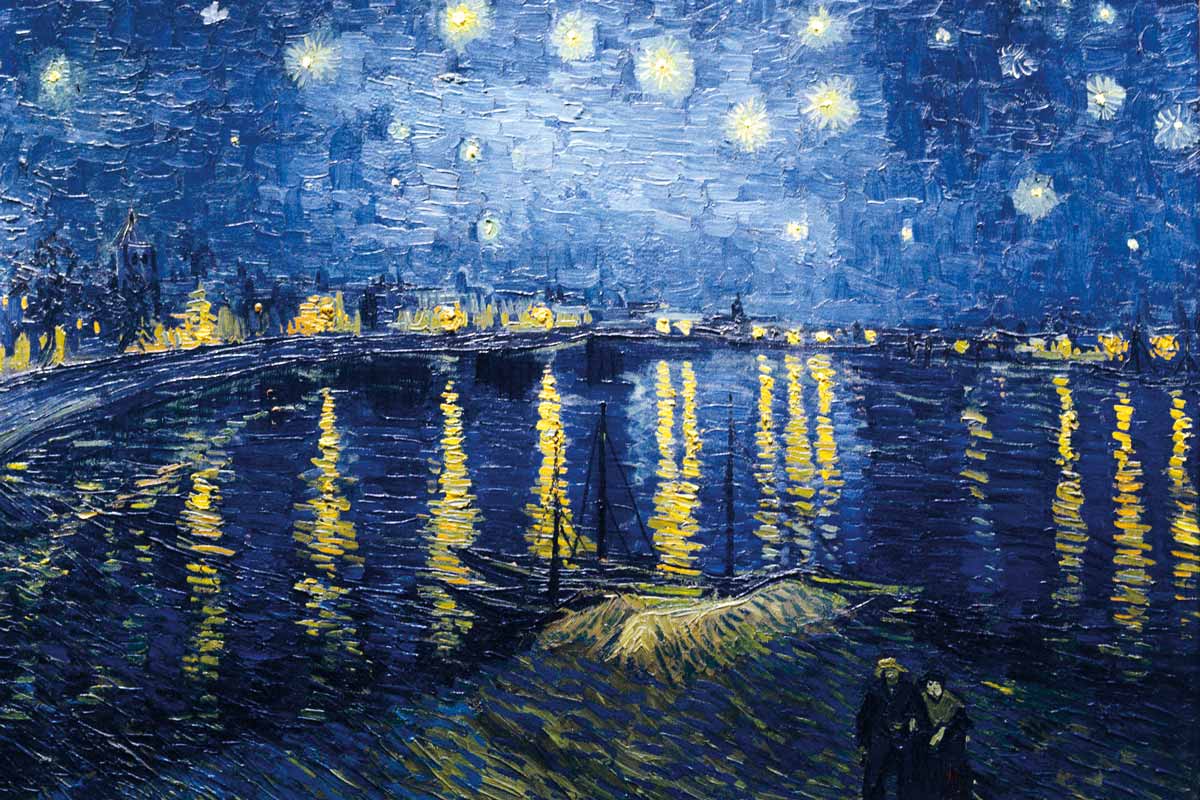 Puzzle Michèle Wilson Handgeschnittenes Holzpuzzle - La Nuit Etoilée, Vincent Van Gogh 150 Teile Puzzle Puzzle-Michele-Wilson-A454-150 von Puzzle Michèle Wilson