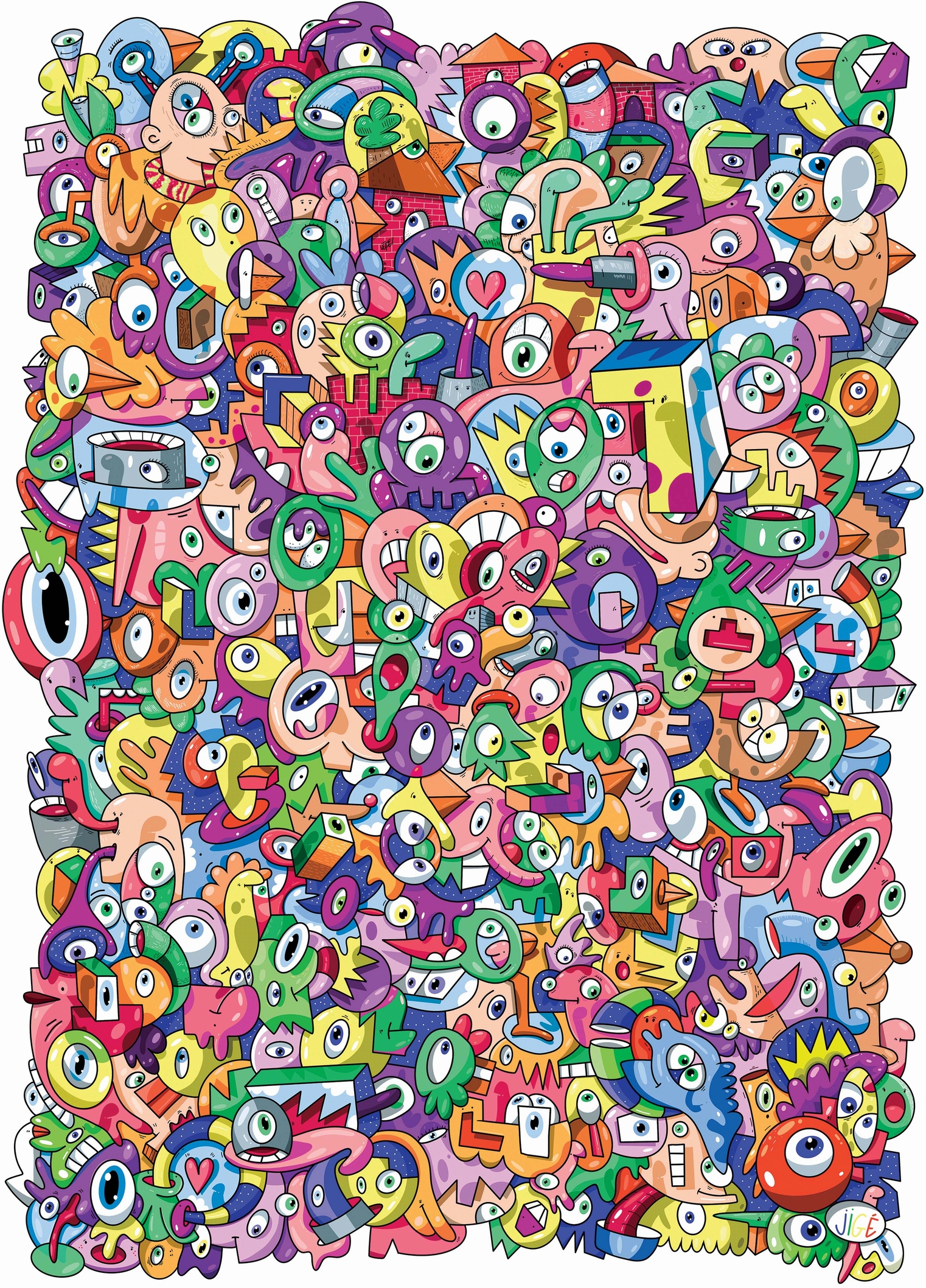 Puzzle Michèle Wilson Handgeschnittenes Holzpuzzle - Verrückte 350 Teile Puzzle Puzzle-Michele-Wilson-IC006-350 Puzzle Michèle Wilson Handgeschnittenes Holzpuzzle - Verrückte 350 Teile Puzzle Puzzle-Michele-Wilson-IC006-350 von Puzzle Michèle Wilson