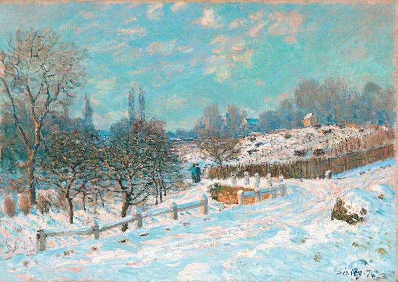 Puzzle Michèle Wilson Handgeschnittenes Holzpuzzle - Verschneite Rue De Louveciennes 350 Teile Puzzle Puzzle-Michele-Wilson-A1320-350 von Puzzle Michèle Wilson