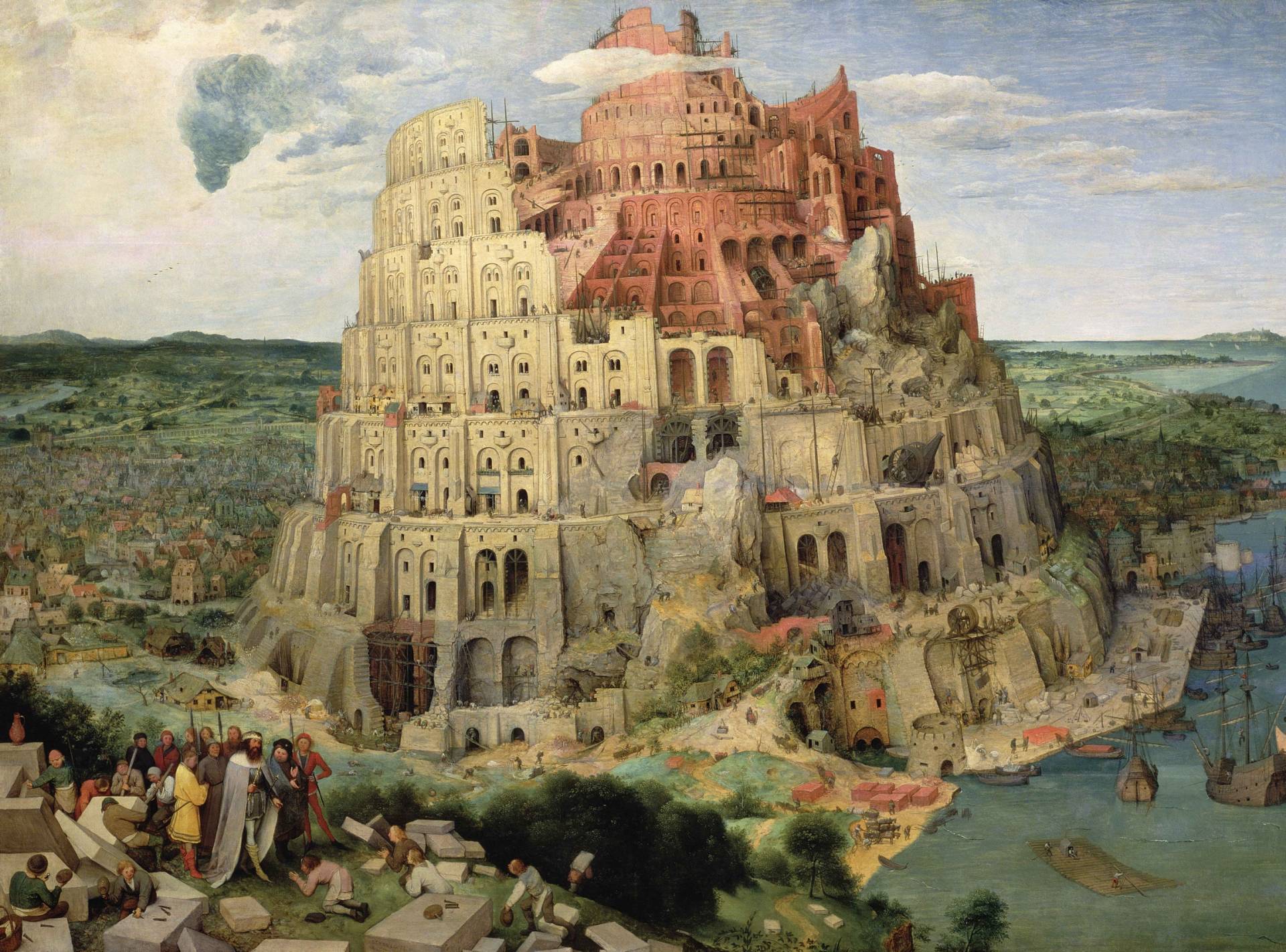 Puzzle Michèle Wilson THE TOWER OF BABEL 250 Teile Puzzle Puzzle-Michele-Wilson-A516-250 von Puzzle Michèle Wilson