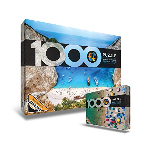 Strandpuzzles für Erwachsene 1000 Teile und größer - Doppelseitiges Puzzle - Rompecabezas para Erwachsene - Casse Tete von Puzzle the World