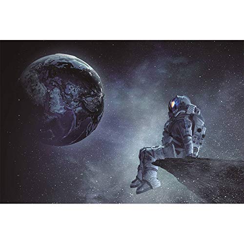 Der Astronaut, der auf die Erde schaut, Puzzle, 500-6000 Teile, für Erwachsene und Kinder, Cartoon-Serie, Lernspiel für Kinder, Puzzle 0907 (Farbe : A, Größe : 2000 Stück) von Puzzle