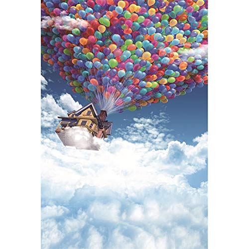 Puzzle Flying House Cartoon Serie Ballon-Puzzle 500/1000/2000/3000/5000/6000 Teile für Erwachsene, Geschenk für Familie, Freunde, Kinder, Eltern, 0922 (Farbe: 4000 Teile) von Puzzle