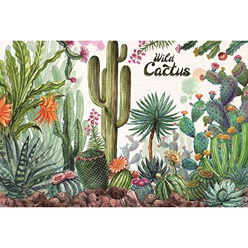Puzzle Kaktus Garden 500-6000 Teile, Zeichnungen für Erwachsene, große Strecke, DIY-Spielzeug für Kinder, kreatives Geschenk der Heimdekoration 0830 (Größe: 1500 Stück) von Puzzle