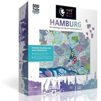 Hamburg - XXL Puzzle 500 Teile von PuzzleMap GmbH