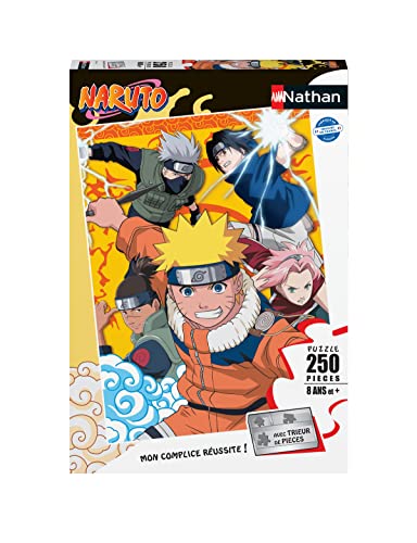 Nathan 4005556861446 250-teiliges Naruto an der Ninja Akademie Other Properties Puzzle Kinder von NATHAN