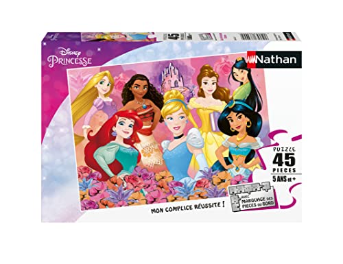 Puzzles Nathan 4005556861774 45-teiliges Disney Prinzessinnen Princesses Puzzle Kinder von Puzzles Nathan
