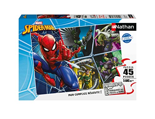 Puzzles Nathan 4005556861859 45-teiliges, endgültiger Titel/Spider-Man Ultimate Puzzle Kinder von Puzzles Nathan
