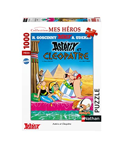 Puzzles Nathan 4005556873258 1000 Teile – Asterix und Kleopatra Astérix Puzzle Erwachsene von Puzzles Nathan
