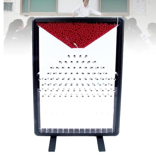 Experimentiermodell Dalton-Tafel, Galton-Tafel-Schreibtischspielzeug, Physik-Lehrmittel, Wahrscheinlichkeitsdemonstrationsmodell für Physik und Bildung, Zufallsverteilung von Pveanns
