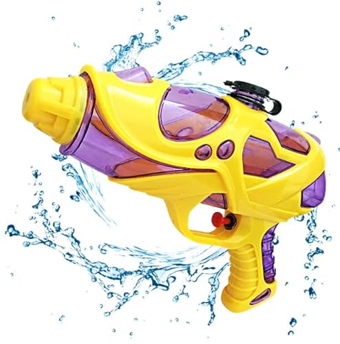 Wasserpistole Spielzeug, Spritzpistolen Water Gun Spielzeug für Kinder und Erwachsene, Wasserpistole mit großer Reichweite 200ML Party Water Blaster Spielzeug für Party Strand Pool,Violett von Pwsap