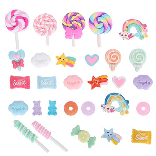 Pwshymi 29-teiliges Simulations-Süßigkeiten-Set, DIY-Kunststoff-Dekoration, Süßigkeiten, Zubehör für Telefongehäuse, Shop-Bulletin-Board Toysandgames Pwshymi 29-teiliges Simulations-Süßigkeiten-Set, DIY-Kunststoff-Dekoration, Süßigkeiten, Zubehör für Telefongehäuse, Shop-Bulletin-Board Toysandgames von Pwshymi