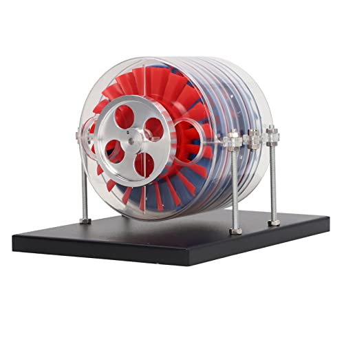 Pwshymi Labor Dampf Turbine Modell, Langlebiges mehrstufiges Physikalisches Turbine Modell für wissenschaftliche Projekte Pwshymi Labor Dampf Turbine Modell, Langlebiges mehrstufiges Physikalisches Turbine Modell für wissenschaftliche Projekte von Pwshymi